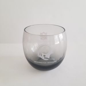 Washington Redskins Tinted Smoke Cocktail Glass